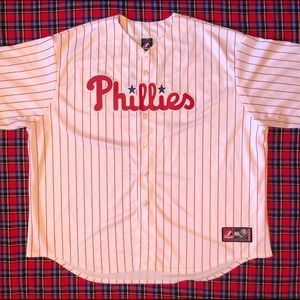 MLB Phillies #8 Shane Victorino Baseball Jersey